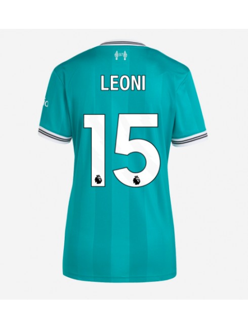 Liverpool Giovanni Leoni #15 Ausweichtrikot für Frauen 2025-26 Kurzarm Liverpool Giovanni Leoni #15 Ausweichtrikot für Frauen 2025-26 Kurzarm